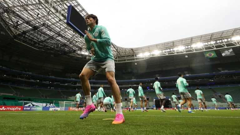 Escalação do Palmeiras: Paulinho treina de forma integral e Abel acerta últimos detalhes para jogo da Libertadores