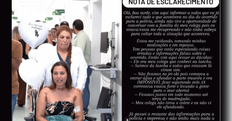 Mulher que ficou à deriva por 42 horas detalha acidente em Ilhabela (SP)