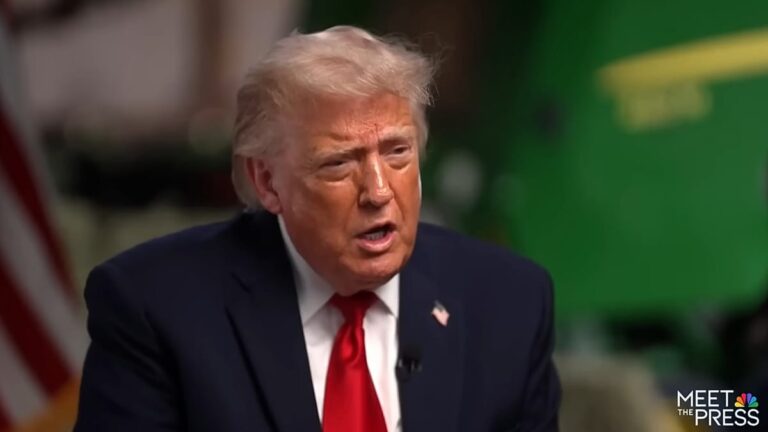 Trump abandona entrevista tensa da NBC após confronto sobre “eleições viciadas”