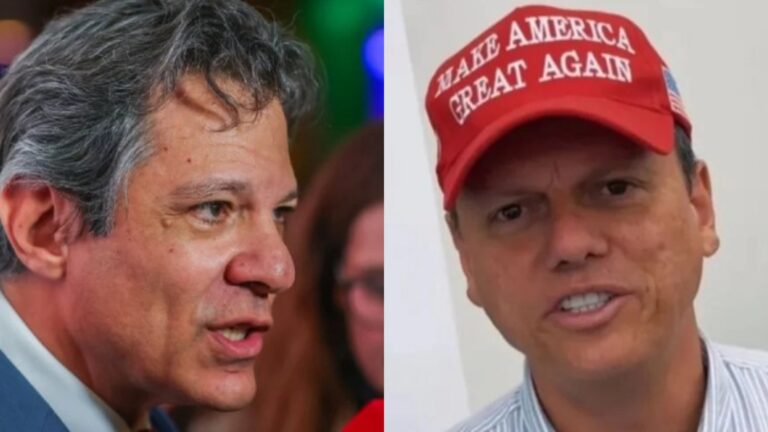 Distância entre Haddad e Tarcísio diminui em levantamento da Paraná Pesquisas