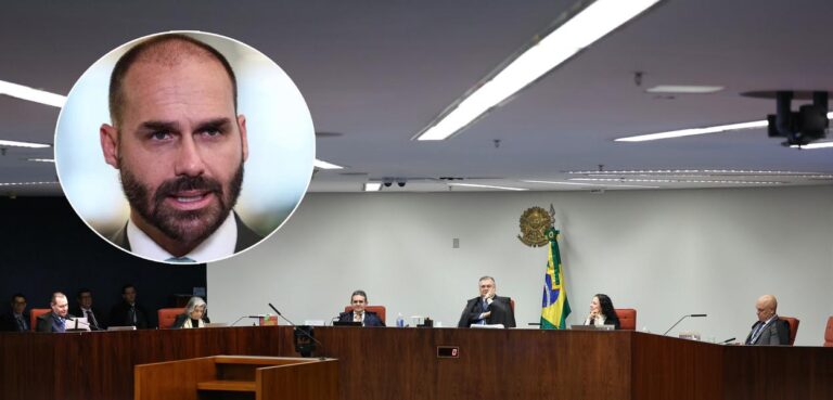 Por unanimidade, Primeira Turma do STF determina a condenação de Eduardo Bolsonaro