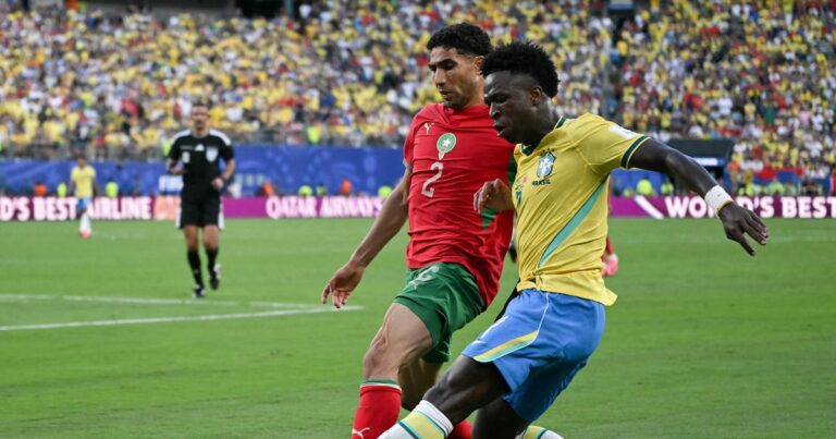 Baile na escuridão verde e amarela: Vini Jr salva seleção de escolhas erradas de Ancelotti na Copa