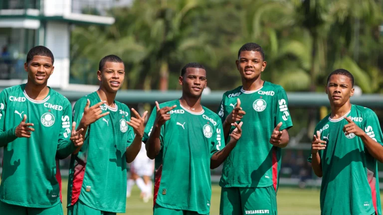 Palmeiras estreia com vitória sobre o Atlético Goianiense no Brasileiro Sub-17