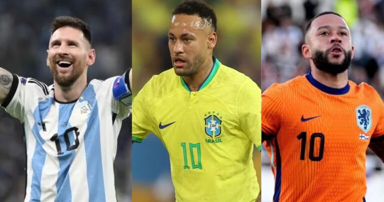 De Messi a Memphis: quem serão os camisas 10 na Copa do Mundo 2026
