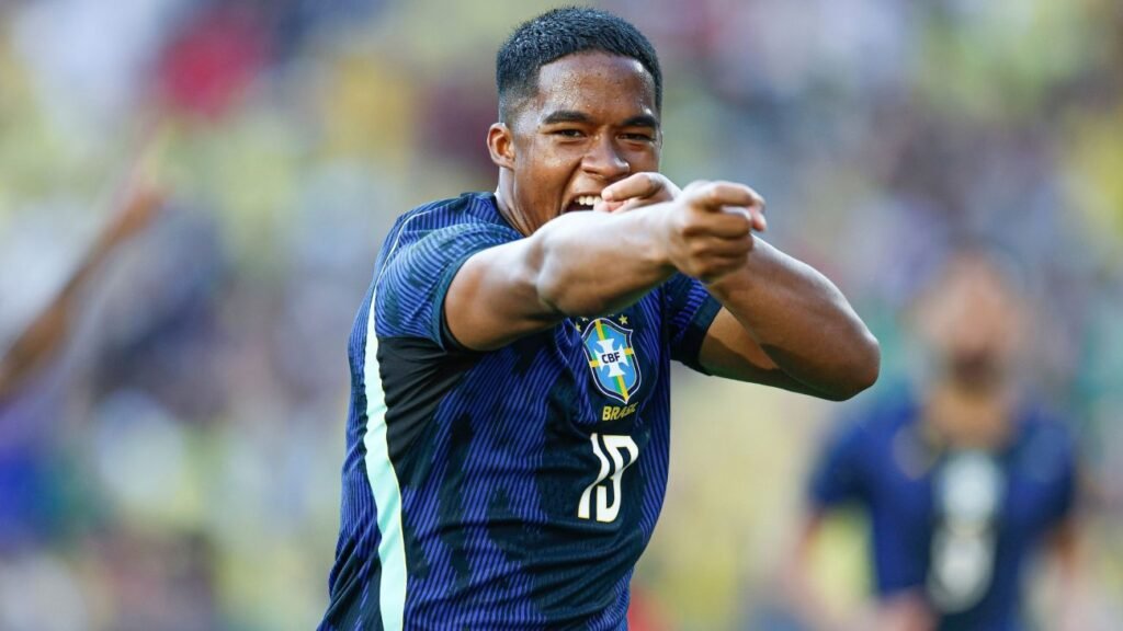 Decisivo e letal, Endrick vira esperança para a Seleção Brasileira