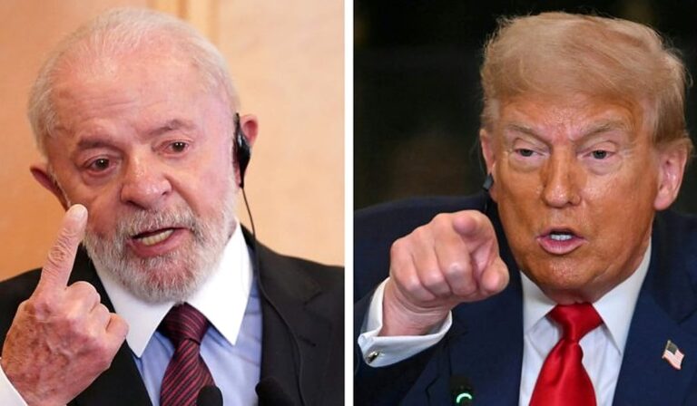 Lula ignora Donald Trump em foto oficial do G7; assista