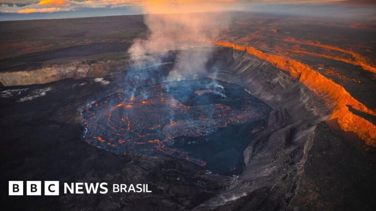 ‘Caí na cratera de um vulcão em erupção e sobrevivi a uma noite com bolhas de lava sob os pés’