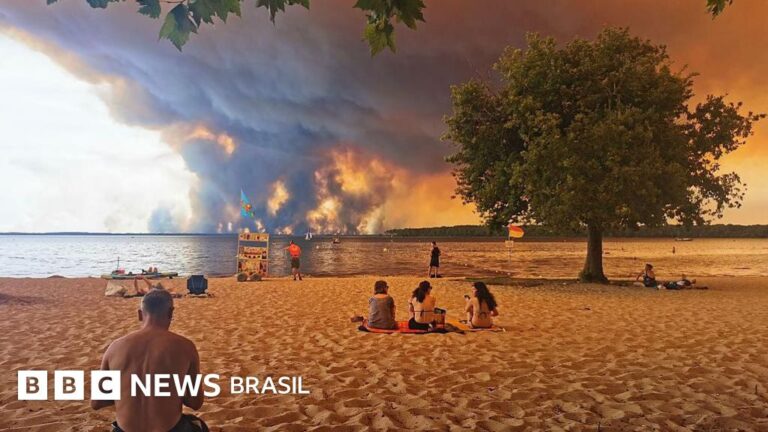 ‘Dragão das nuvens que cospe fogo’: a assustadora tempestade provocada por incêndio nos céus da França