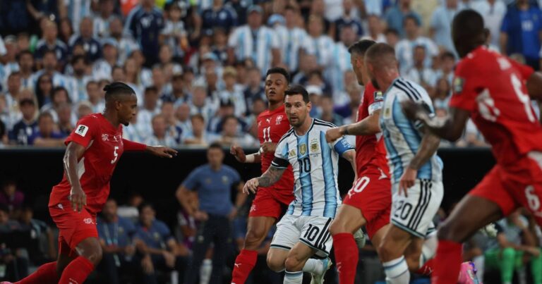 Argentina 3 x 1 Suíça: confira os lances da classificação heroica para a semi