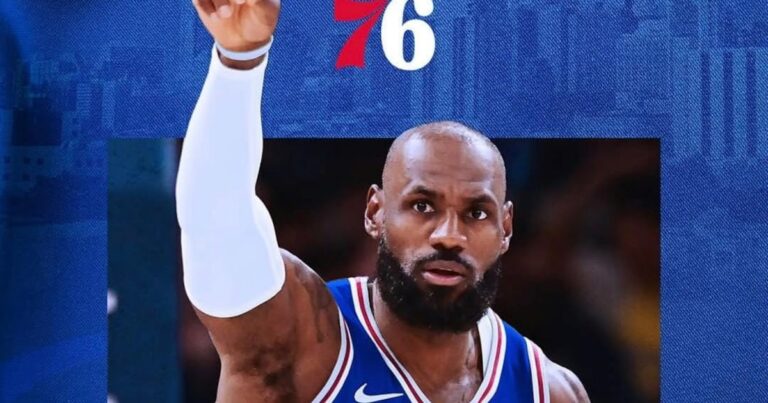 Como a nova posição de LeBron James pode colocar o 76ers na briga pelo título da NBA