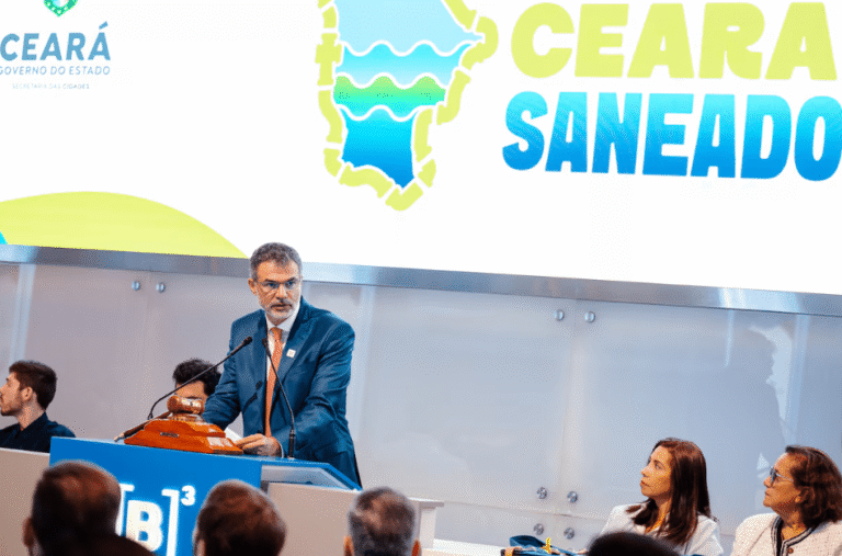 sem concorrentes, consórcio arremata Bloco 1 de esgoto do Ceará
