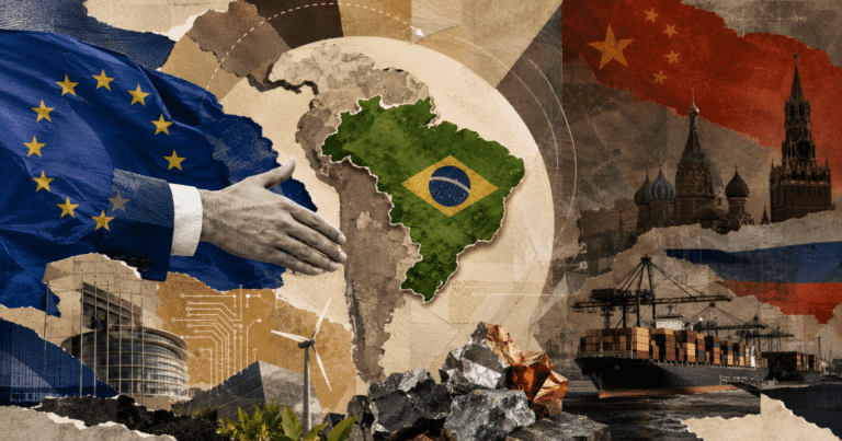 UE se aproxima do Brasil para reduzir influência chinesa e russa na região