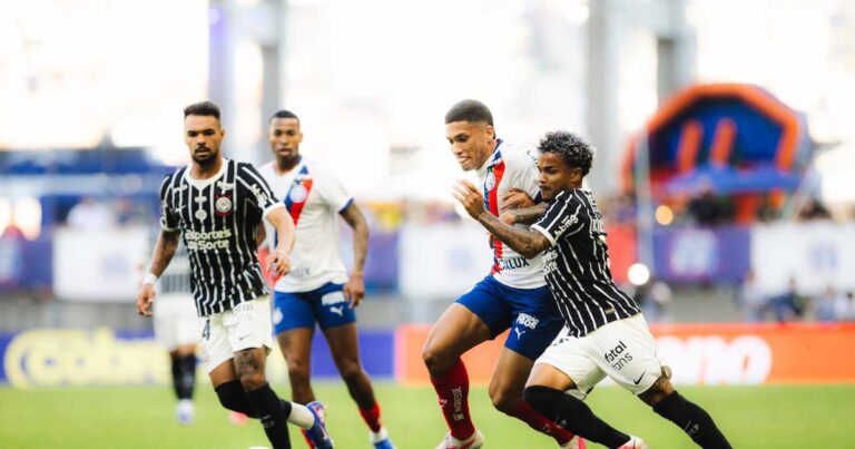 Corinthians empata com o Bahia em duelo muito truncado e pouco criativo pelo Brasileirão