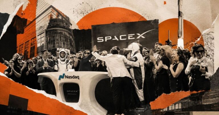 SpaceX entra no Nasdaq 100 após maior IPO da história