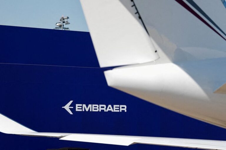 Embraer fecha 2° trimestre com carteira de US$ 34,5 bilhões, alta de 16%