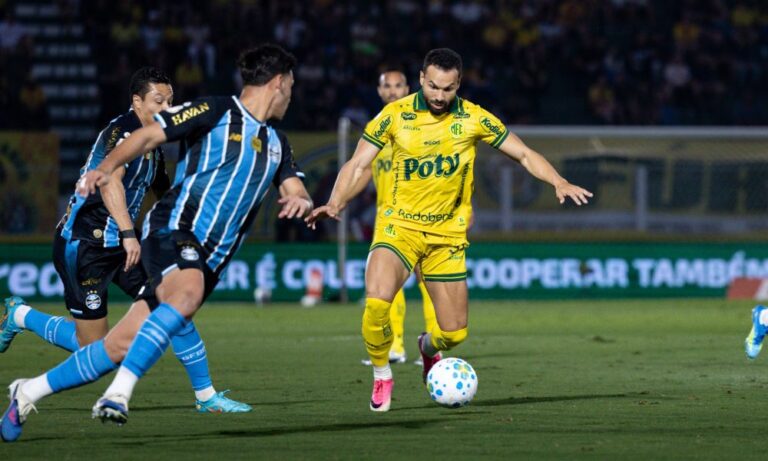 Mirassol empata com Grêmio pela ida da Copa do Brasil