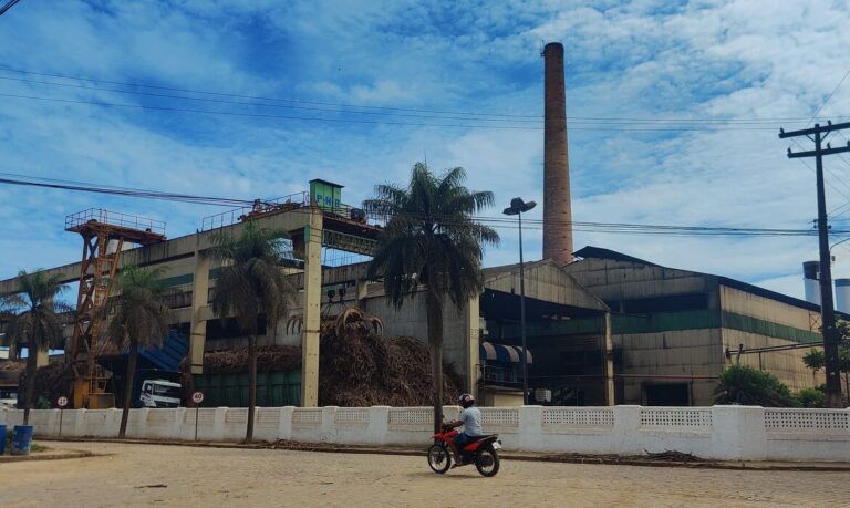 Usina canavieira na Mata Sul de Pernambuco