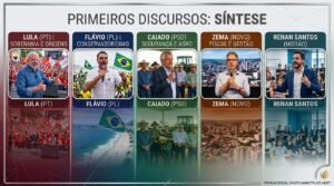 Foi dada a largada em todo o país com atos simbólicos e estratégias bem delimitadas para dialogar com diferentes fatias do eleitorado.