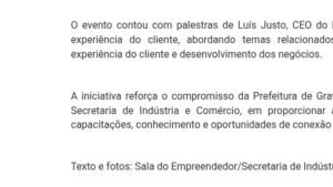Empreendedores de Gravatá participam de encontro sobre inovação e negócios em Caruaru