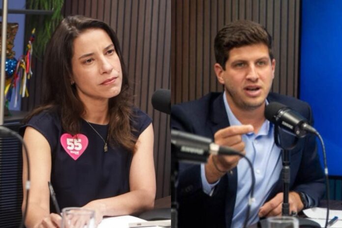Atlas: Raquel Lyra empata tecnicamente com João Campos nos dois turnos ao Governo de Pernambuco
