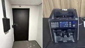 PF acha sala secreta com contadora de notas em hangar de amigo de Flávio